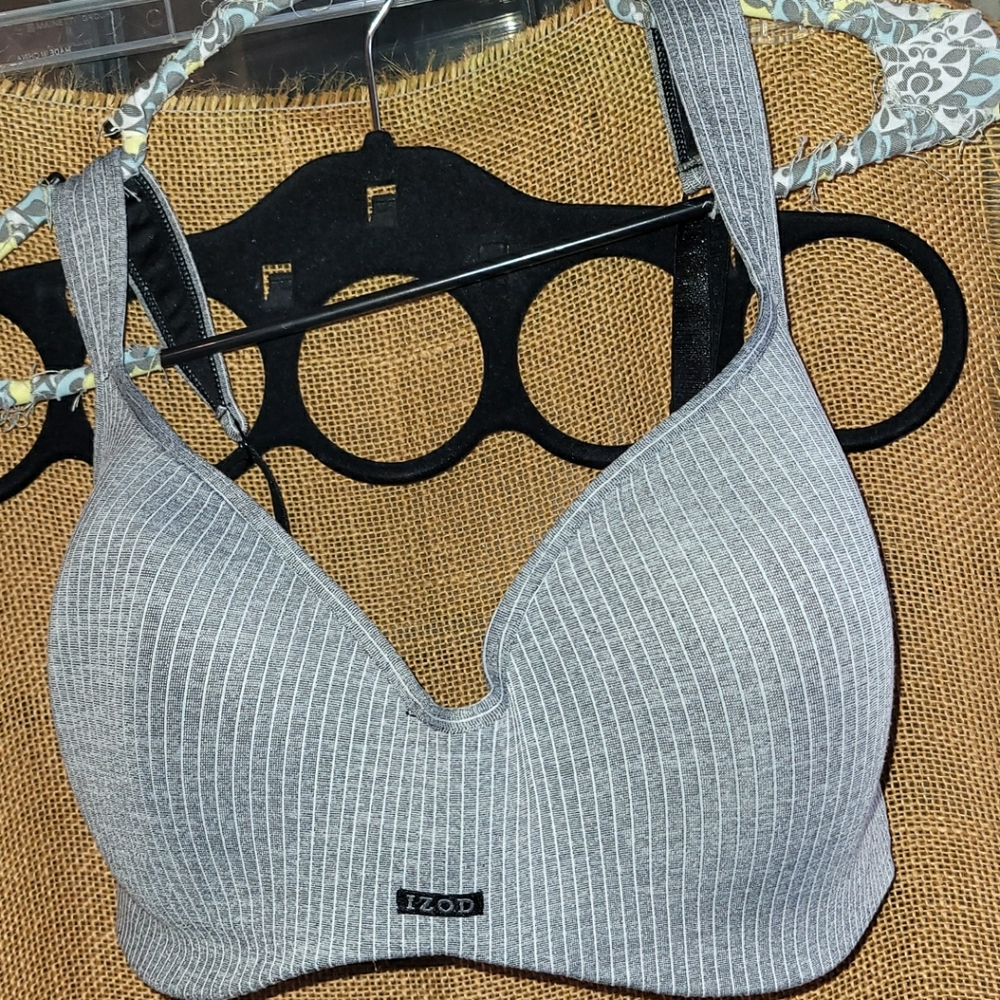IZOD Gray Women's Intimate Bra
